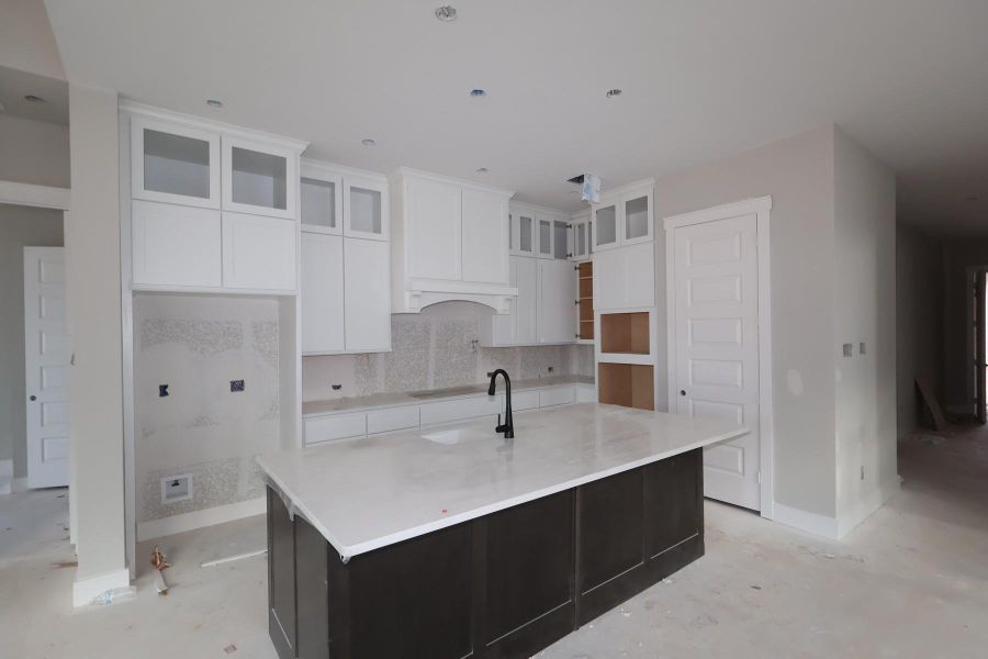 In-progress construction of a new home in Two Step Farm - Enclave Collection, Montgomery, TX (Image 4).