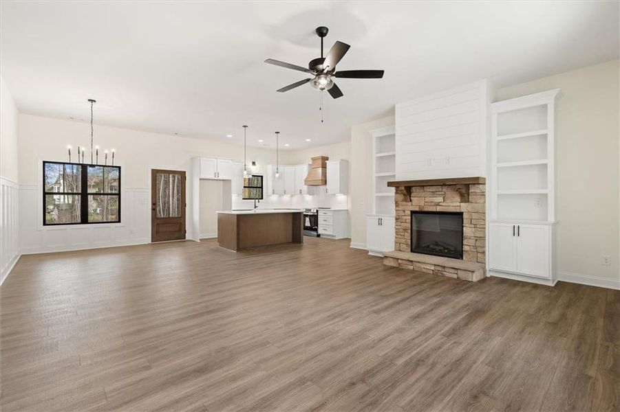 Spacious, unfurnished interior of a new home in , Rockmart (Image 17).