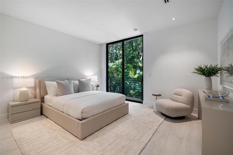 Furnished interior view inside a new home in , Miami (Image 17). Furnished interior view inside a new home in , Miami (Image 17).