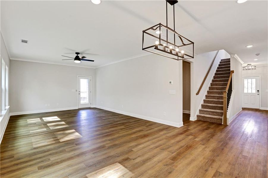 Spacious, unfurnished interior of a new home in , Lawrenceville (Image 29).