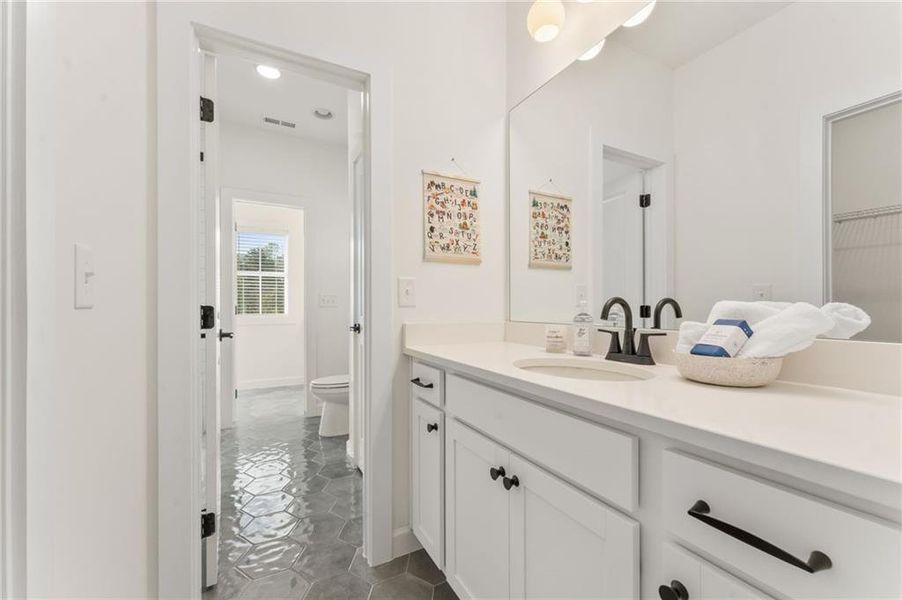 Furnished interior view inside a new home in The Reserve at Knollwood, Canton (Image 6). Furnished interior view inside a new home in The Reserve at Knollwood, Canton (Image 6).