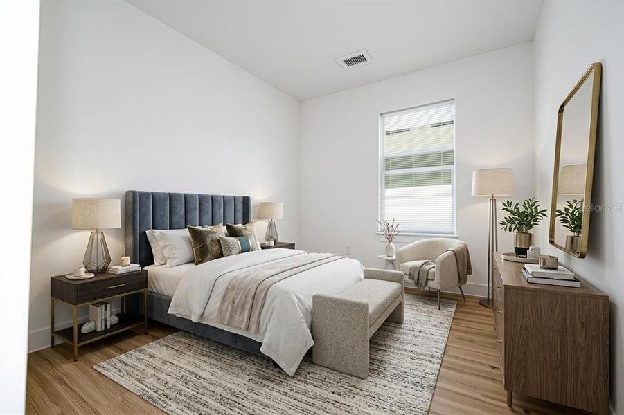Furnished interior view inside a new home in , Orlando (Image 15). Furnished interior view inside a new home in , Orlando (Image 15).