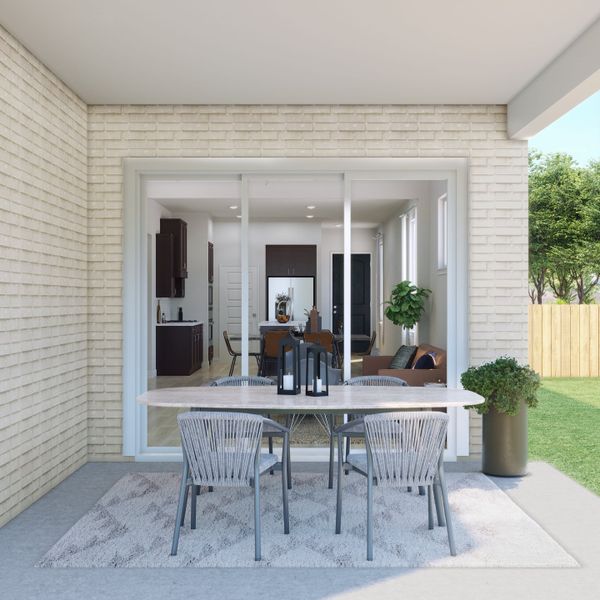 Representative exterior details of a home built from the Bunting by Tri Pointe Homes in Trillium, Richmond (Image 3).