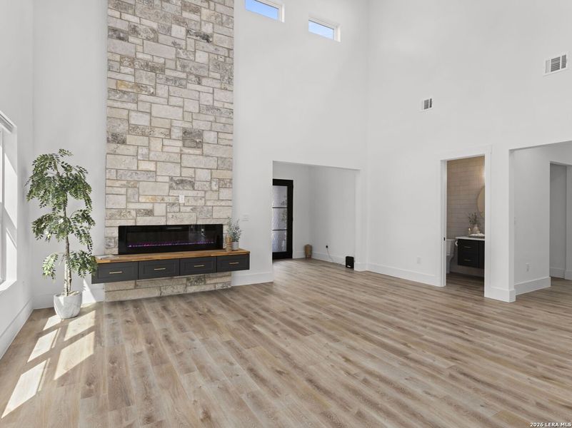 Spacious, unfurnished interior of a new home in , San Antonio (Image 24). Spacious, unfurnished interior of a new home in , San Antonio (Image 24).