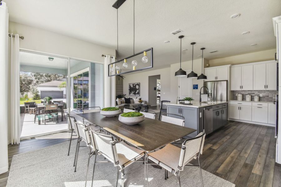 Furnished interior view inside a new home in Waterset, Apollo Beach (Image 7).
