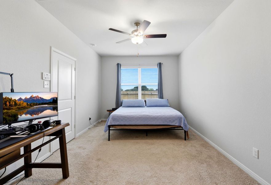 Furnished interior view inside a new home in Vacek Country Meadows, Richmond (Image 36).