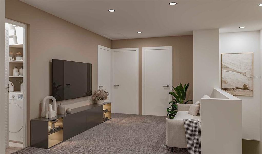 Furnished interior view inside a new home in , Davenport (Image 3).