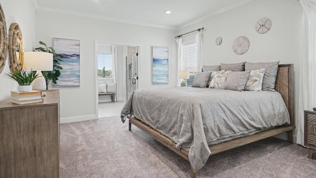 Representative furnished interior of a home built from the Drexel by Maronda Homes in Labelle, Labelle (Image 58).