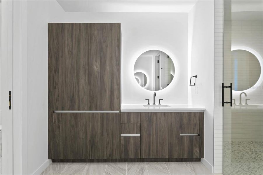 Furnished interior view inside a new home in , St. Petersburg (Image 14).