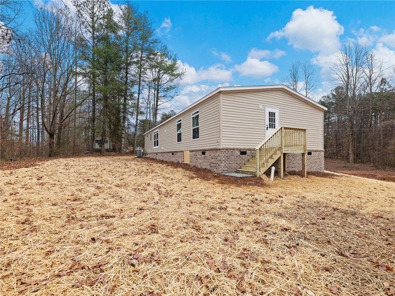 Exterior details and patio area of a home in , Gainesville (Image 23). Exterior details and patio area of a home in , Gainesville (Image 23).