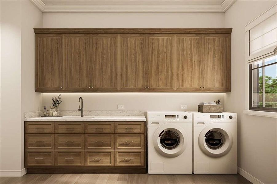 Furnished interior view inside a new home in , Ellijay (Image 6).