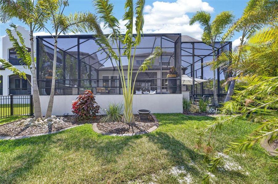 Exterior details and patio area of a home in SouthShore Yacht Club, Ruskin (Image 31).
