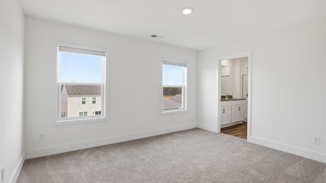 Spacious, unfurnished interior of a new home in The Ridge at Neals Landing, Knoxville (Image 17).