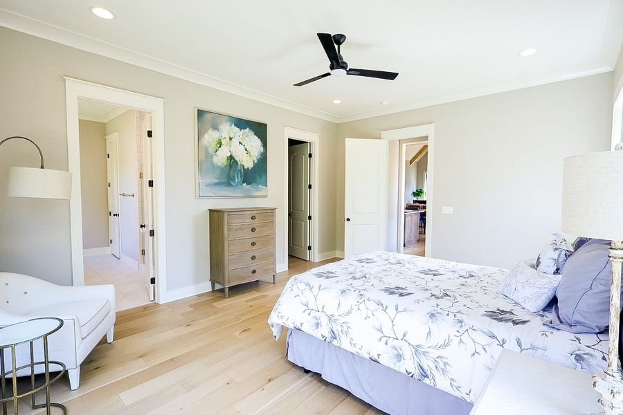 Furnished interior view inside a new home in Creekside, Cleveland (Image 19).