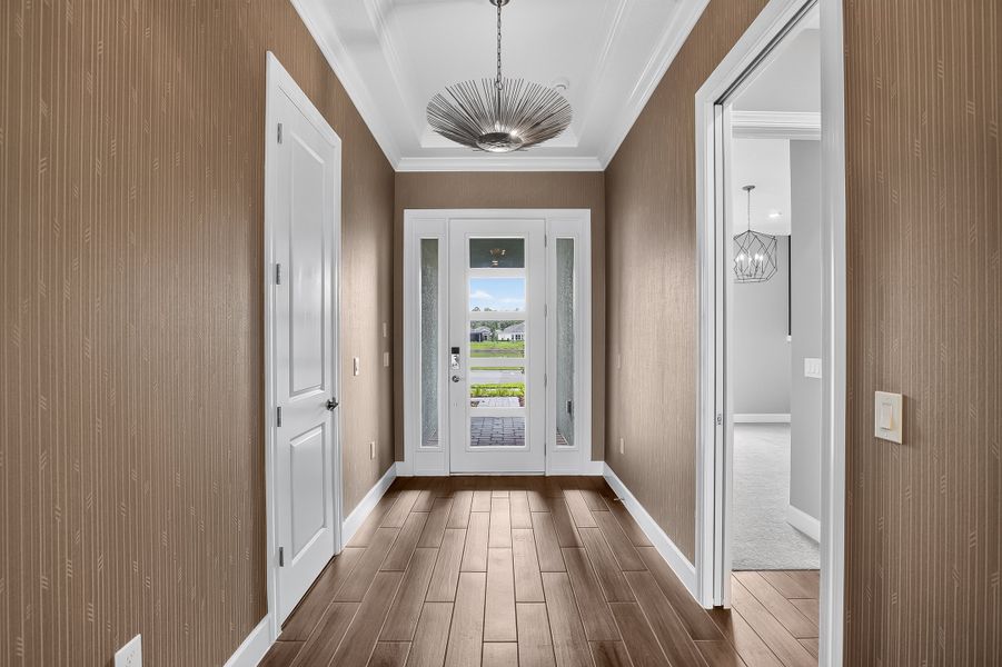 Spacious, unfurnished interior of a new home in Center Lake Ranch Community Group Page, St. Cloud (Image 43).