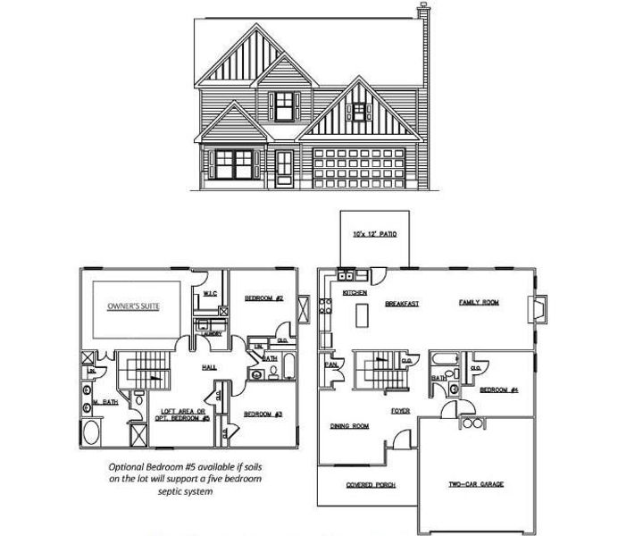 2D floor plan layout of this home in Benson Estates, Dallas, GA (Image 5). 2D floor plan layout of this home in Benson Estates, Dallas, GA (Image 5).