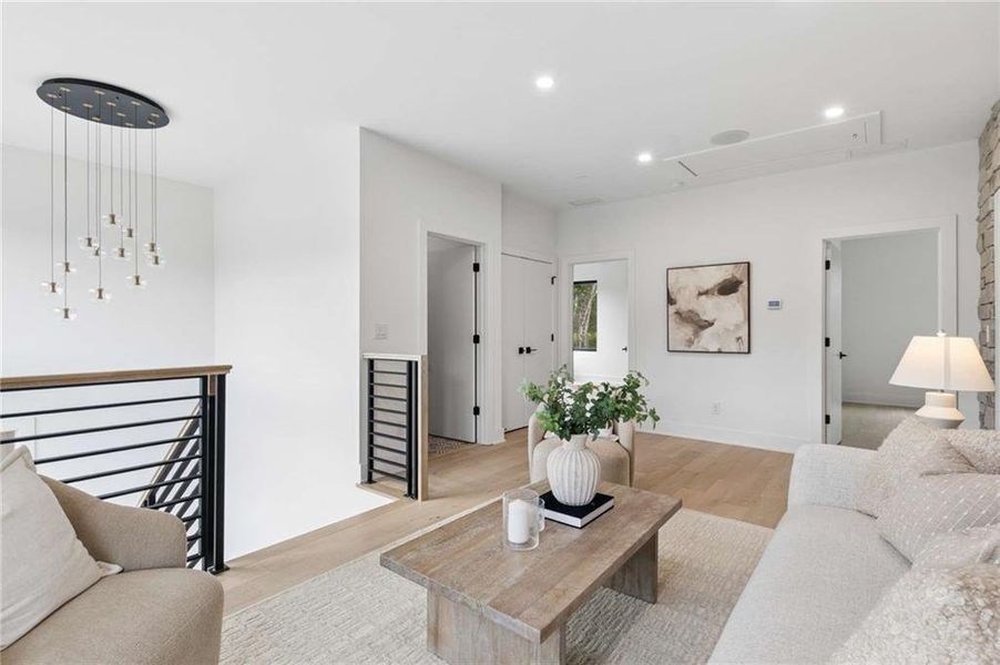 Furnished interior view inside a new home in , Roswell (Image 49).