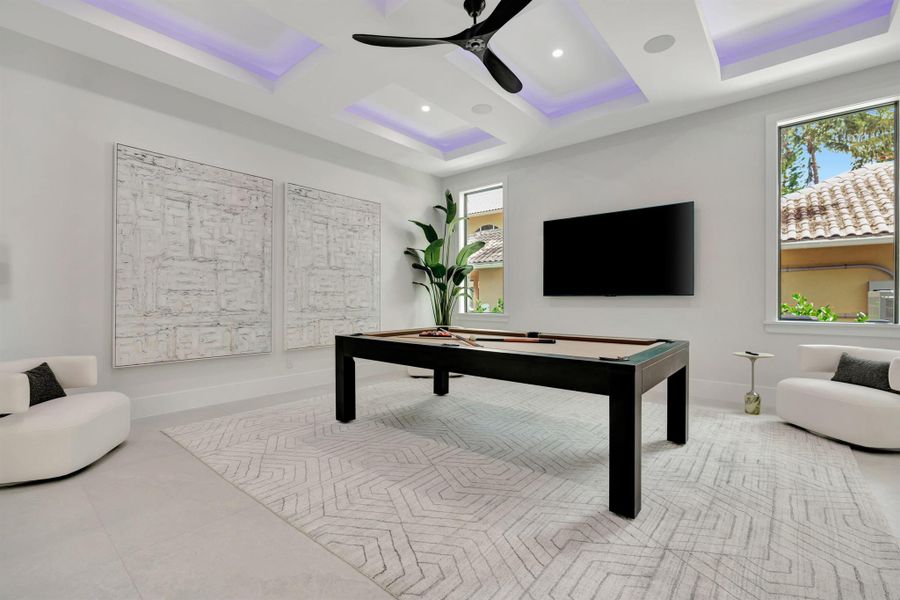 Furnished interior view inside a new home in , Lantana (Image 14).