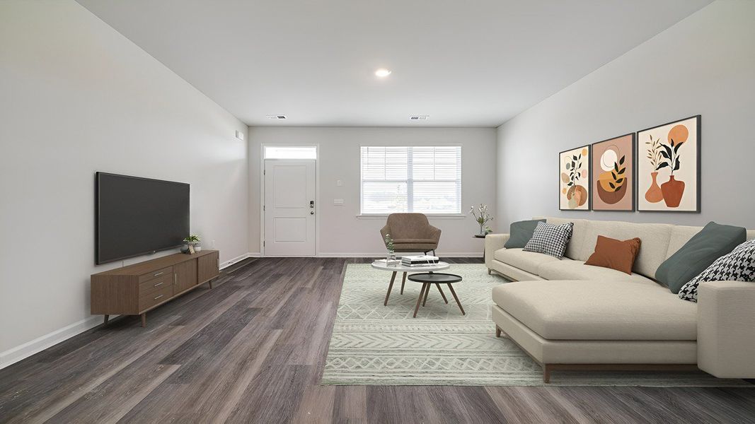 Furnished interior view inside a new home in Rice Hope, Port Wentworth (Image 4).