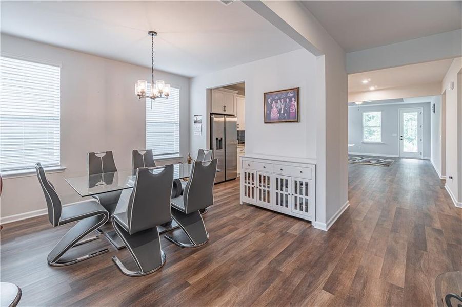 Furnished interior view inside a new home in , Loganville (Image 5).
