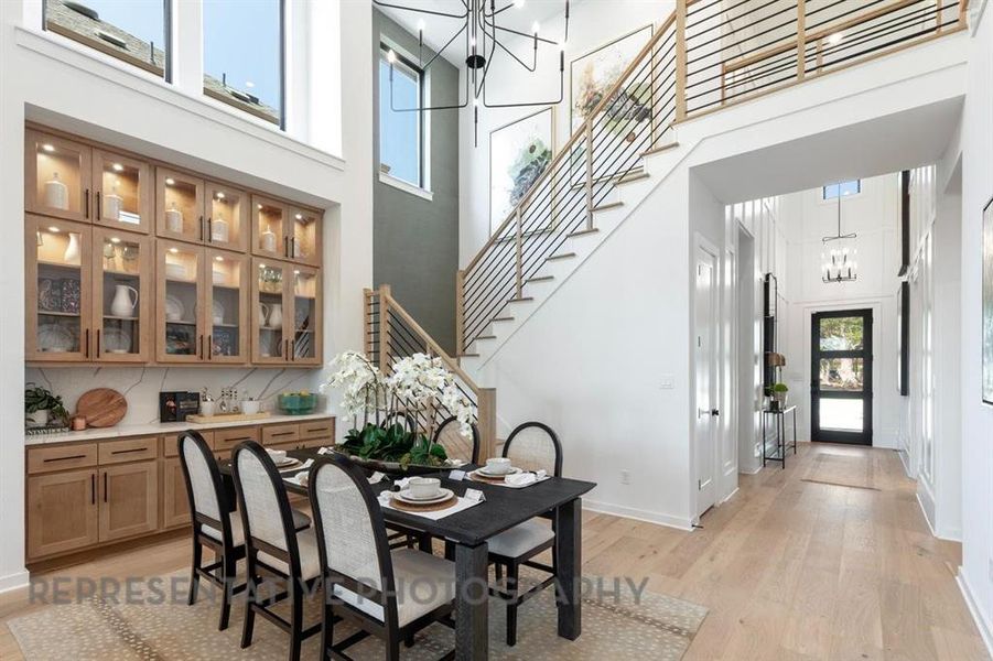 Furnished interior view inside a new home in Wildflower Ranch: 50ft. lots, Dish (Image 21).