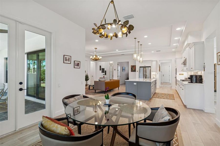 Furnished interior view inside a new home in , Brooksville (Image 57).