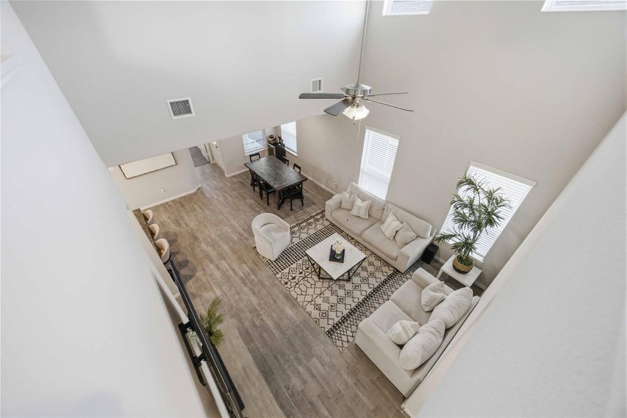 Furnished interior view inside a new home in , Houston (Image 17).