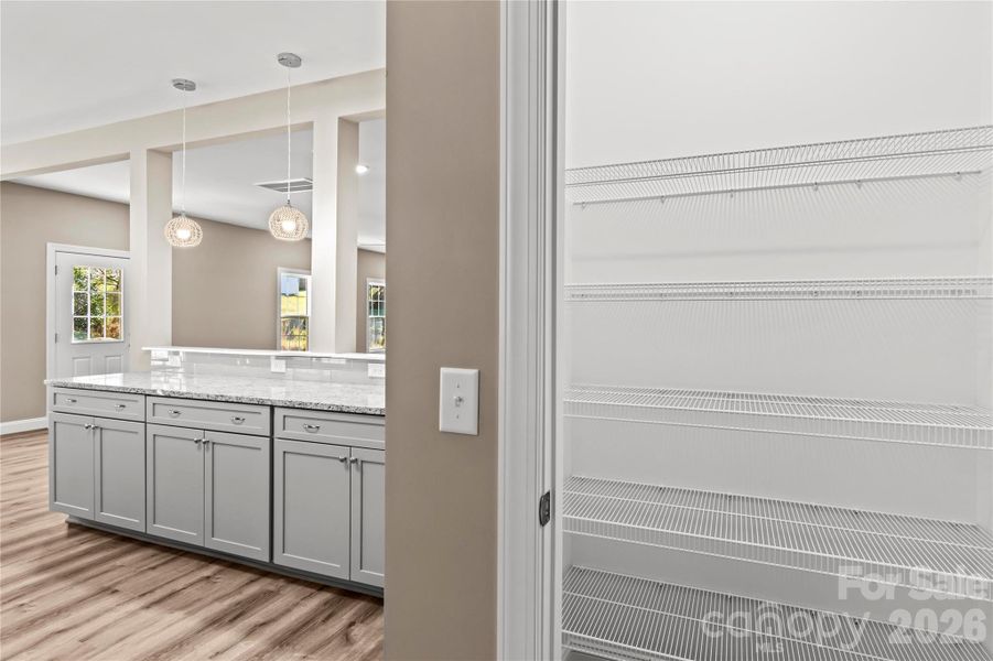 Furnished interior view inside a new home in , Winston-Salem (Image 9).