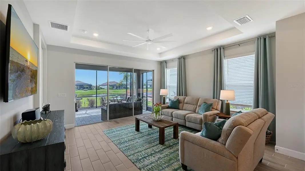 Furnished interior view inside a new home in , Bradenton (Image 5).