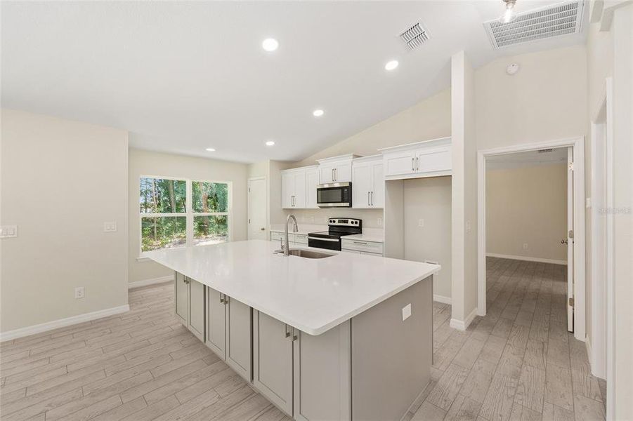 Furnished interior view inside a new home in , Ocala (Image 7).