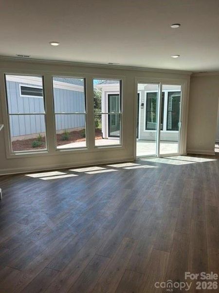 Spacious, unfurnished interior of a new home in The Courtyards at Hodges Farm, Charlotte (Image 18).