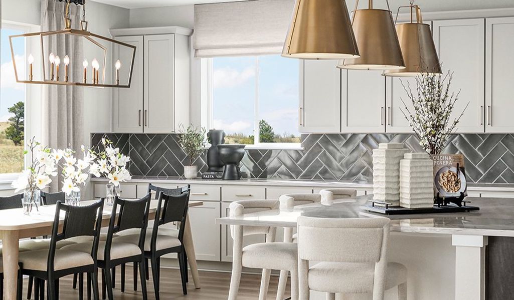 Sage-D658-BarefootVillage Kitchen