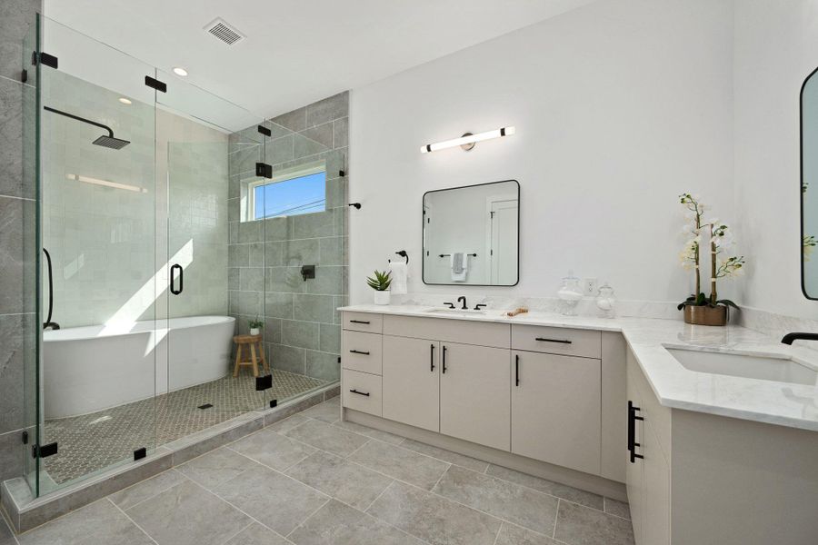 Furnished interior view inside a new home in , Austin (Image 15).