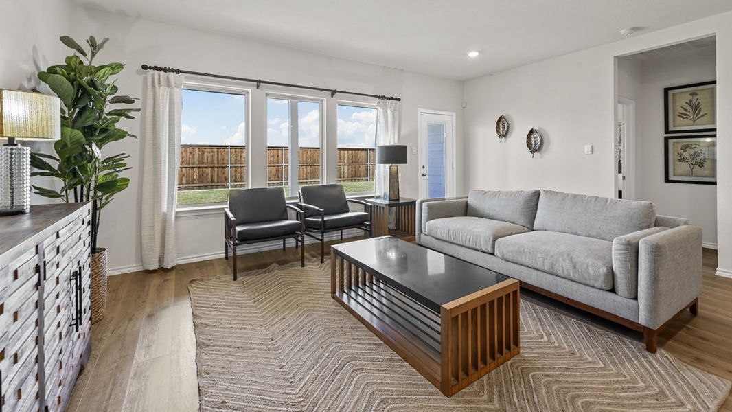 Furnished interior view inside a new home in Waverly Estates, Josephine (Image 29).