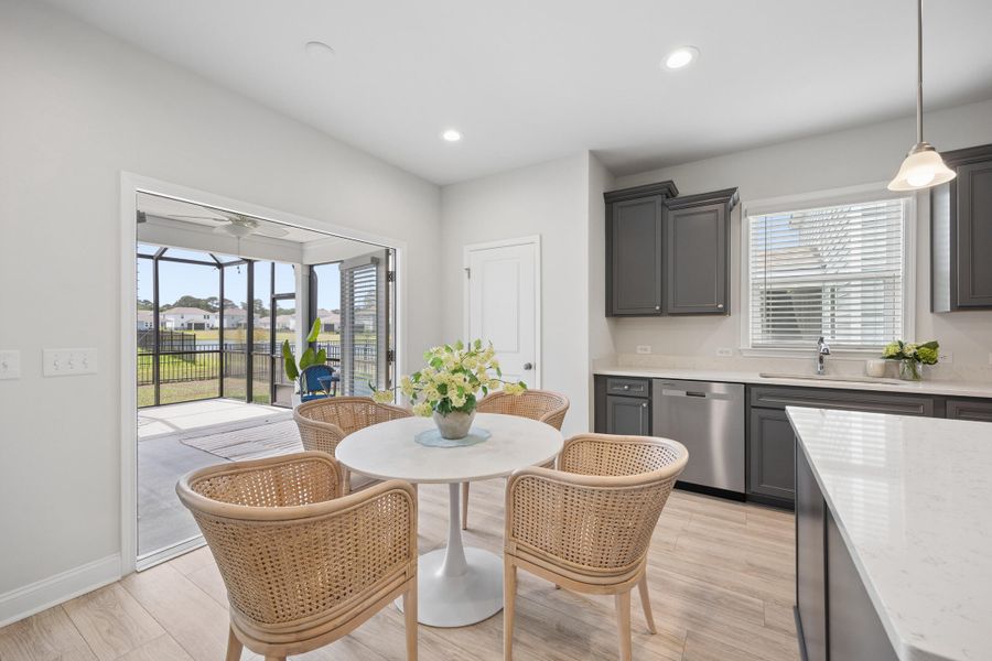 Furnished interior view inside a new home in , Beaufort (Image 12).