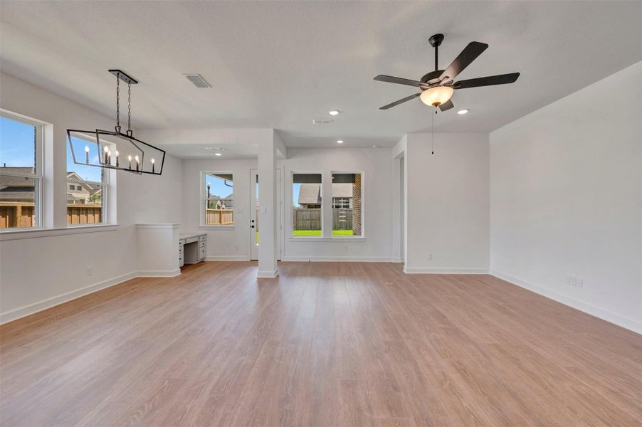 Spacious, unfurnished interior of a new home in Riceland - Enclave Collection, Mont Belvieu (Image 24). Spacious, unfurnished interior of a new home in Riceland - Enclave Collection, Mont Belvieu (Image 24).