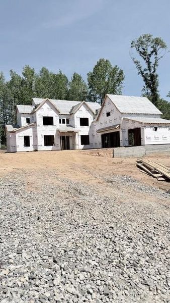 In-progress construction of a new home in Lyndon Creek, Milton, GA (Image 7).