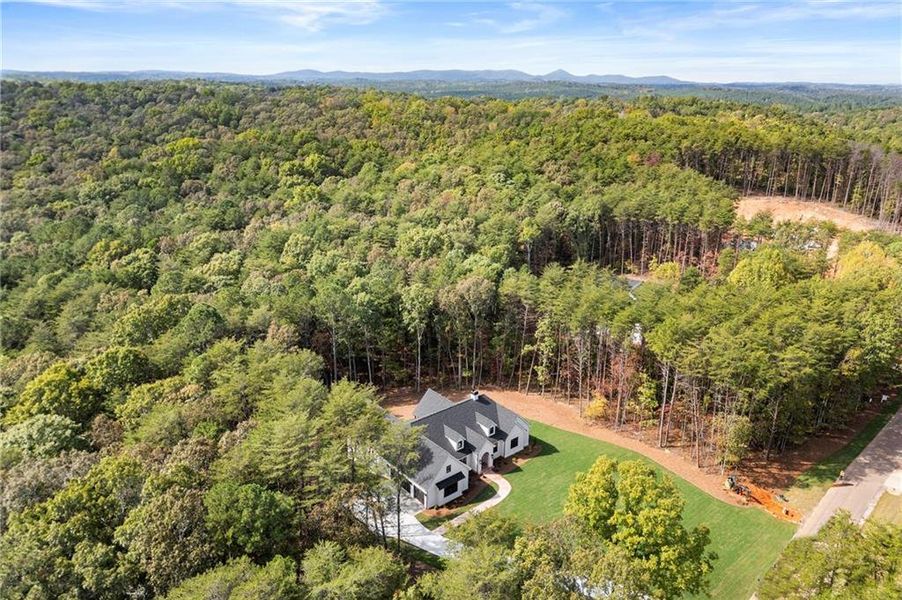 Front exterior of a new home in , Ball Ground, GA, highlighting curb appeal (Image 26).
