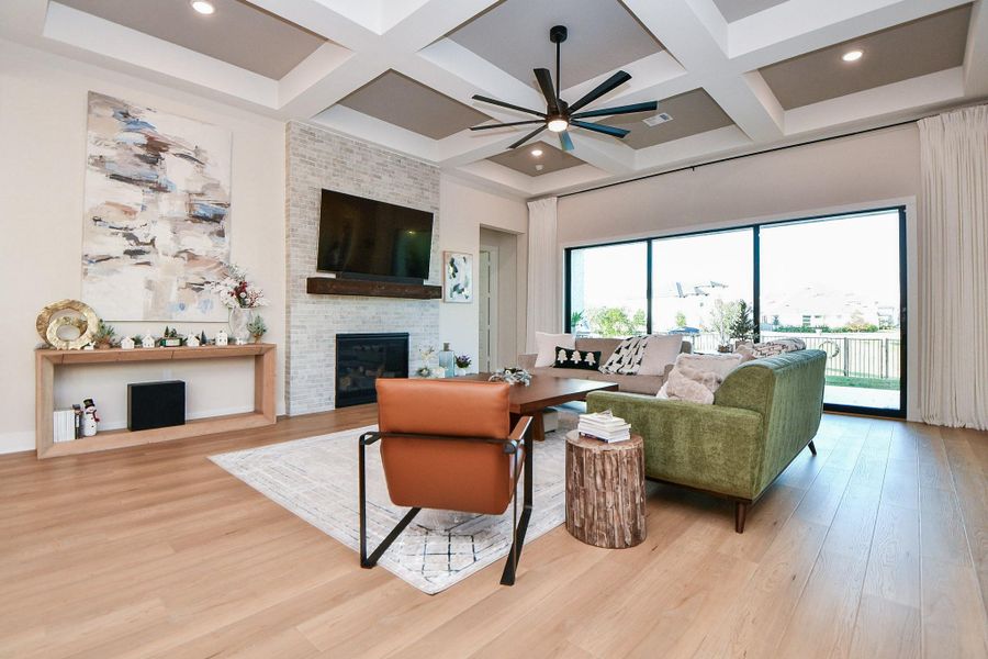 Furnished interior view inside a new home in , Cypress (Image 6). Furnished interior view inside a new home in , Cypress (Image 6).