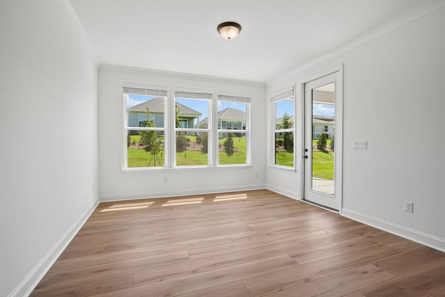 Spacious, unfurnished interior of a new home in Carolina Riverside, Belmont (Image 35).