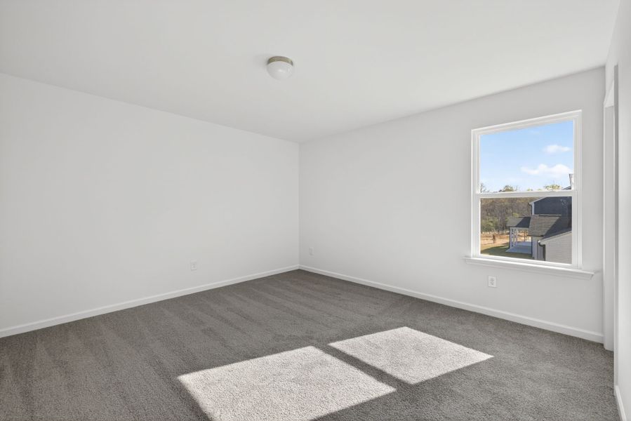 Spacious, unfurnished interior of a new home in Copper Ridge at Flowers Plantation, Clayton (Image 20).