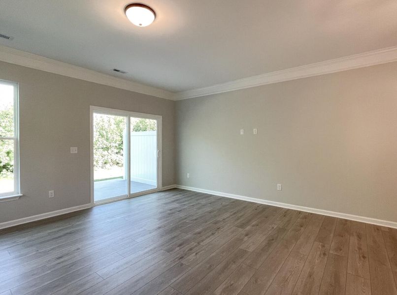 Spacious, unfurnished interior of a new home in Riverbrooke Townhomes, Simpsonville (Image 10). Spacious, unfurnished interior of a new home in Riverbrooke Townhomes, Simpsonville (Image 10).
