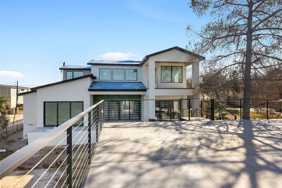 Front exterior of a new home in , Granite Shoals, TX, highlighting curb appeal (Image 19).