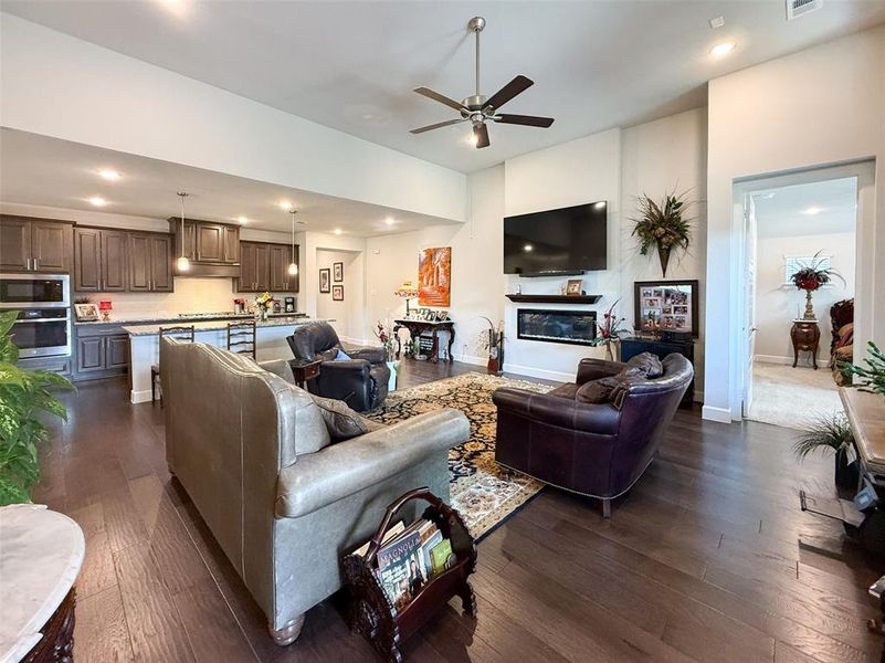 Furnished interior view inside a new home in , Denton (Image 14). Furnished interior view inside a new home in , Denton (Image 14).