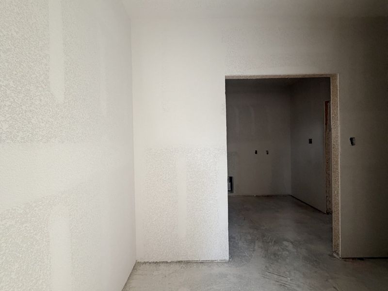 In-progress construction of a new home in Saddle Crest Estates, Weatherford, TX (Image 24).