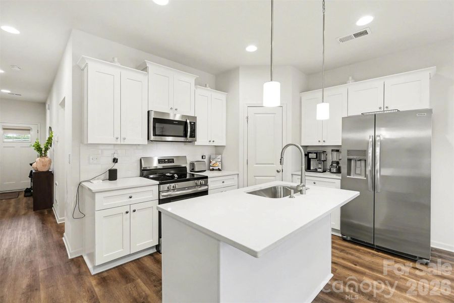 Furnished interior view inside a new home in , Charlotte (Image 9).