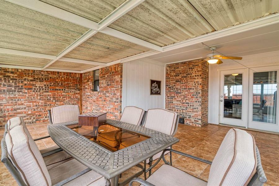 Exterior details and patio area of a home in , Paris (Image 20). Exterior details and patio area of a home in , Paris (Image 20).