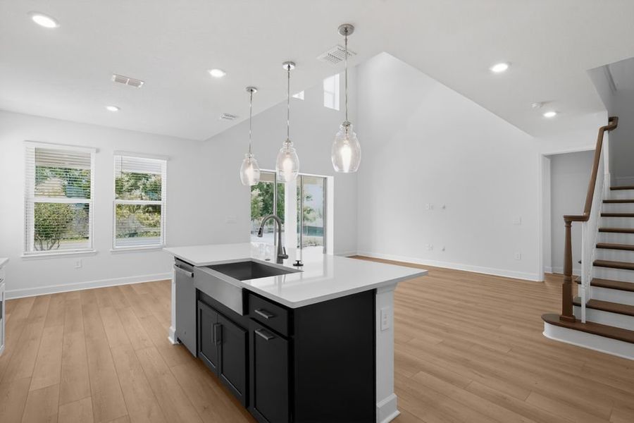 Furnished interior view inside a new home in Firethorn, Parrish (Image 8).