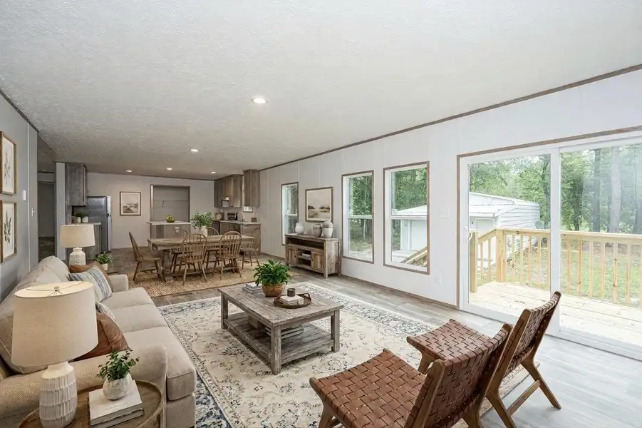 Furnished interior view inside a new home in , Walterboro (Image 3).