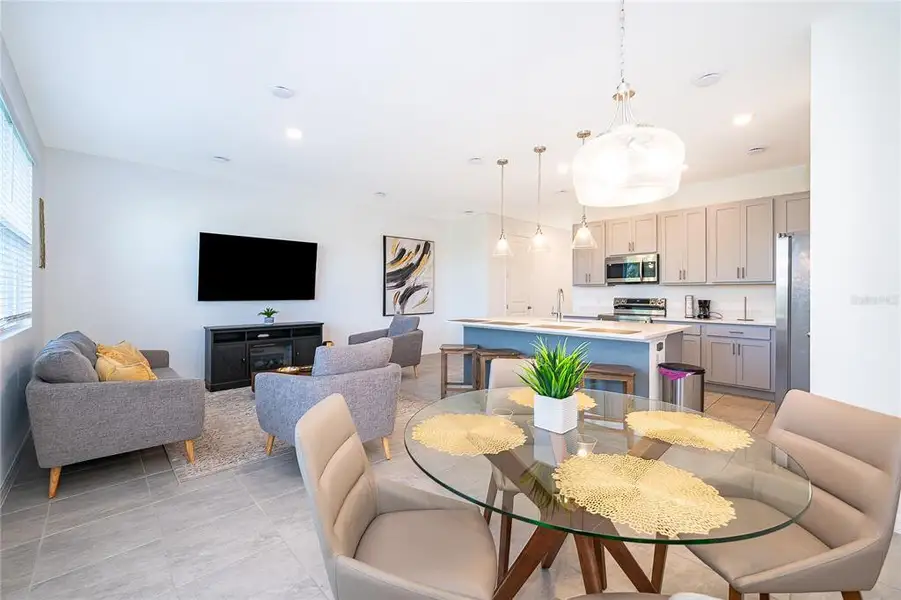 Furnished interior view inside a new home in , Davenport (Image 11).